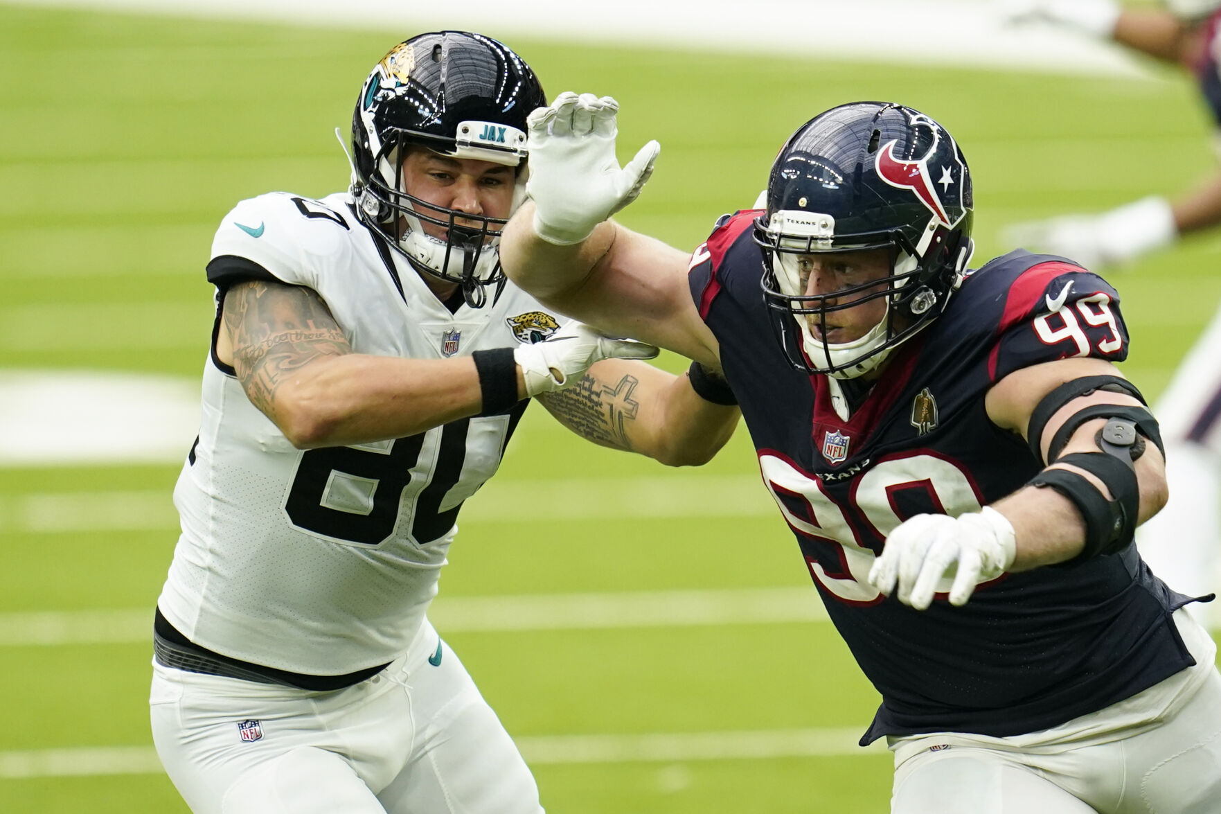 J.J. Watt Jaguars vs. Texans